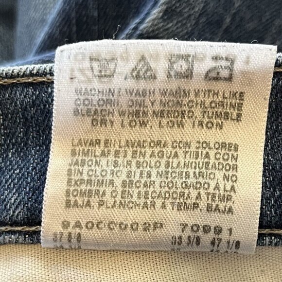 Lee Womens Jeans Relaxed Bootcut At The Waist Medium Wash High Rise Size 16 M - Picture 8 of 8